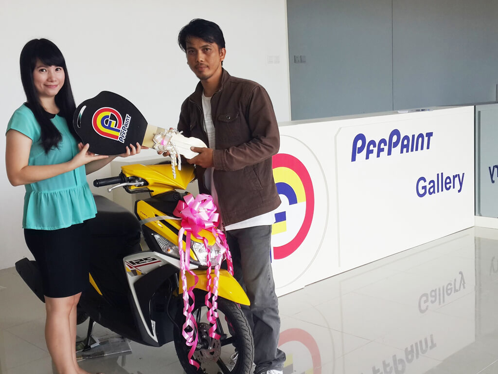 Lucky Draw PFF Paint maret 2016